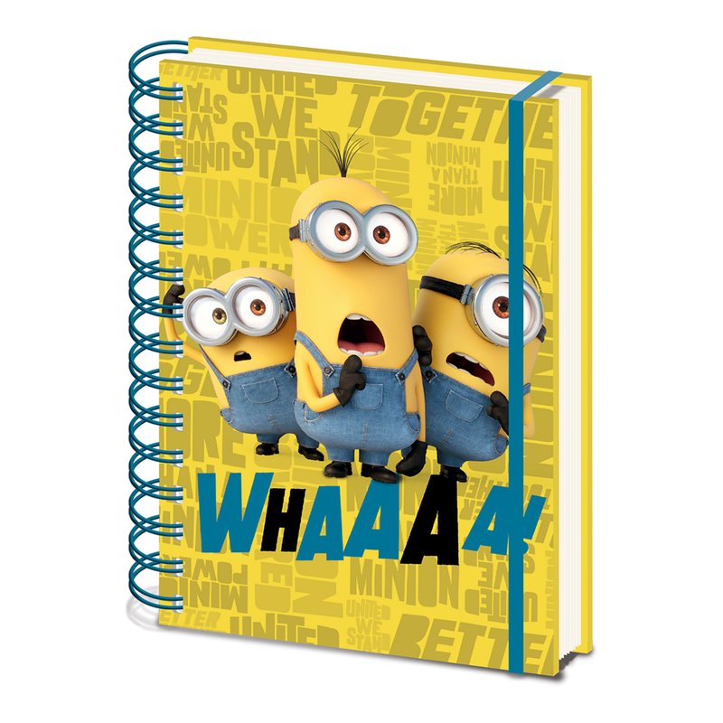 【原装英国入口】 Minions 小小兵迷你兵团 A5笔记本 - 笔记本/手帐 - 纸 多色