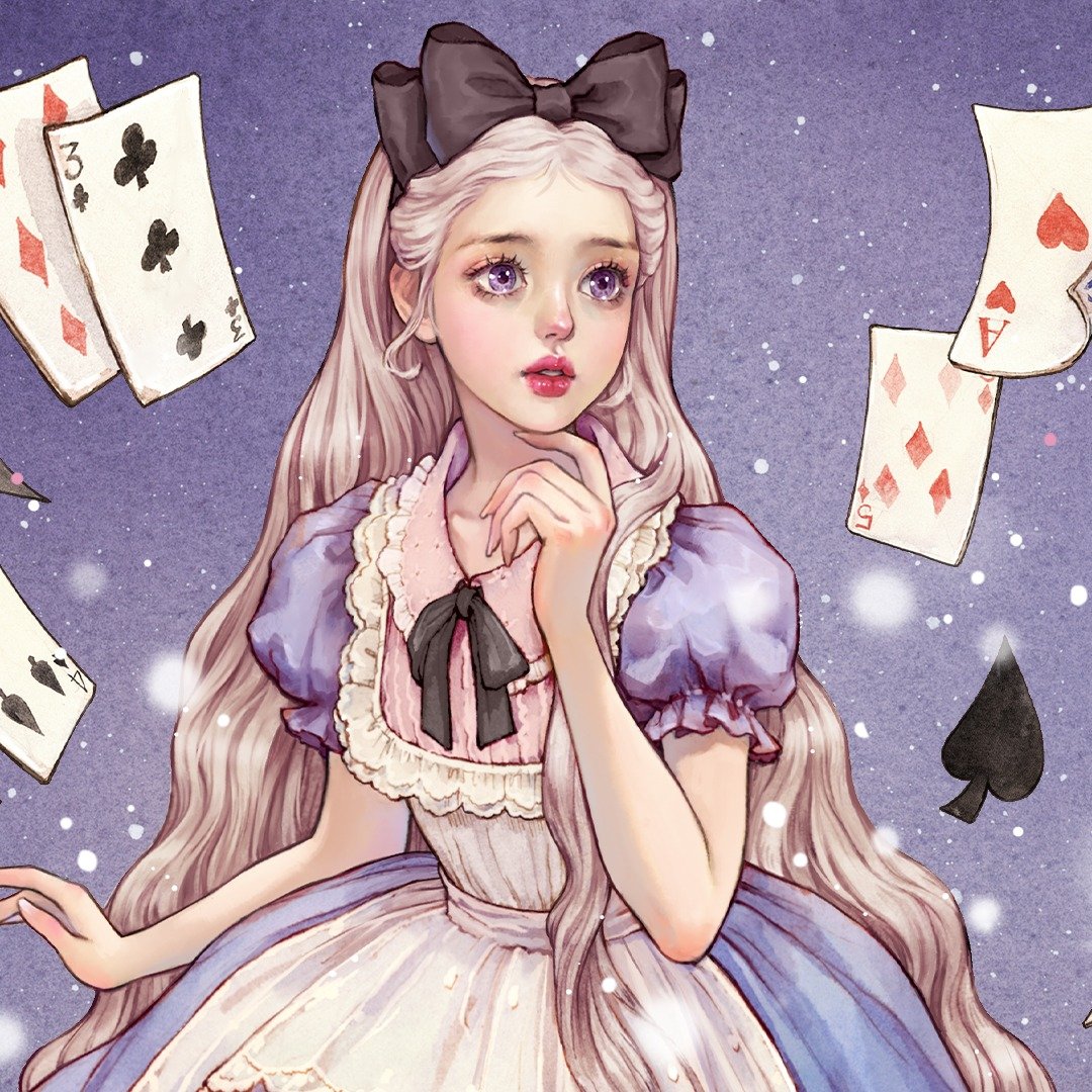 Alice - 贴纸 - 纸 