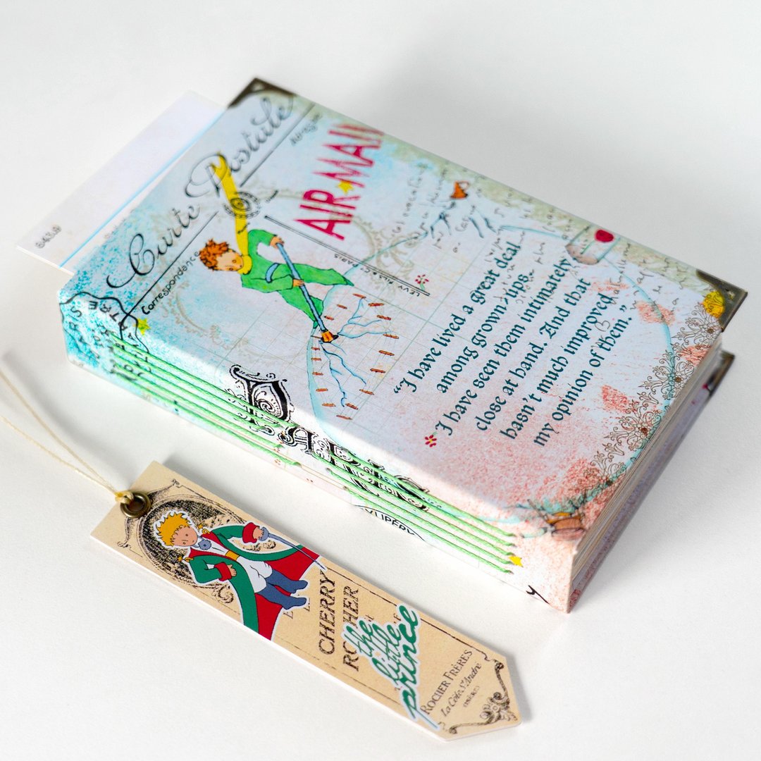 小王子/笔记本/文具 Vintage Journal, Junk Journal, Scrapbooking, The Little Prince - 笔记本/手帐 - 纸 