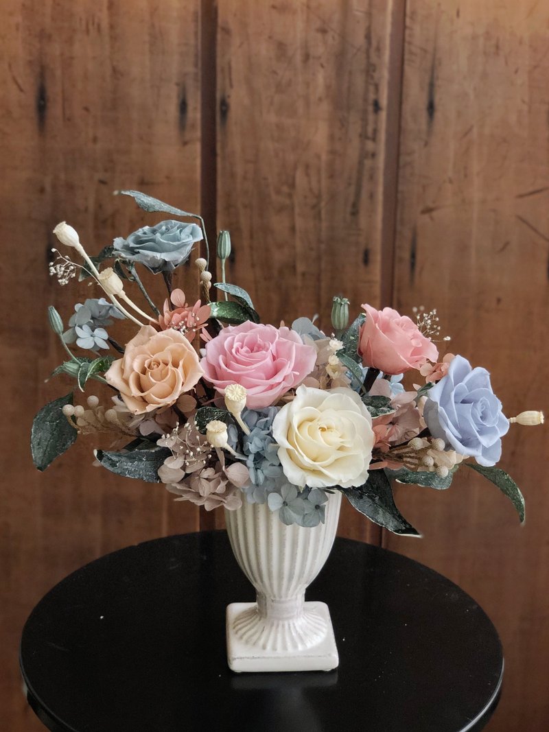 毕业毕业花束毕业花礼生日礼物－永生花礼【夏日微风】高脚 - 植栽/盆栽 - 植物．花 多色