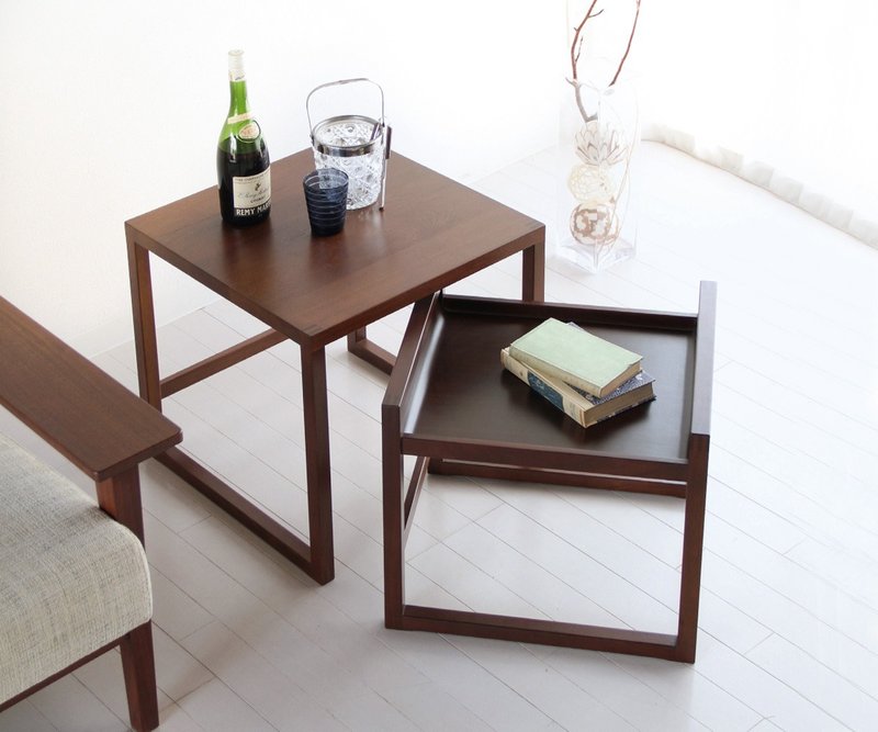 旭川家具 cosine nagahara 无垢嵌套桌 NEST TABLE - 餐桌/书桌 - 木头 