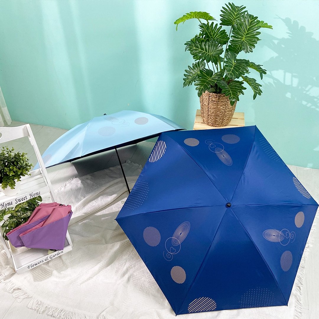 【降溫10度C傘】加大極輕進化版-雅致 - 雨伞/雨衣 - 环保材料 多色
