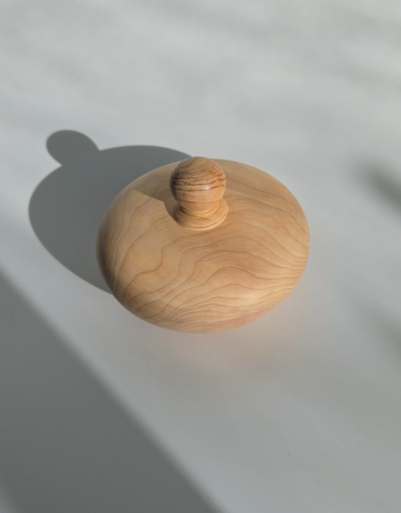 【桧木聚宝盆】台湾桧木 居家/办公/开运聚财摆件 - 摆饰 - 木头 