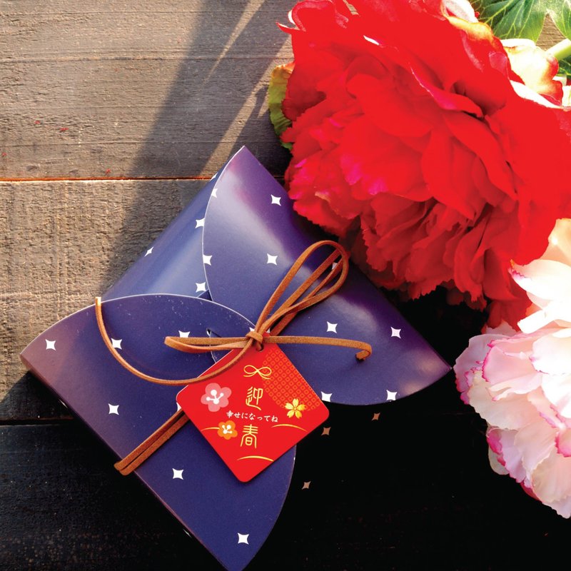 新年礼盒  手工糖果礼盒 手工糖果 (水蓝盒单入款)今日可出货 - 零食/点心 - 新鲜食材 