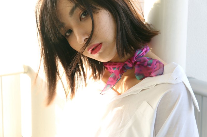 浪漫风情 Dream Brink 雪纺时尚精品丝巾 意大利制 推荐 - 丝巾 - 丝．绢 粉红色