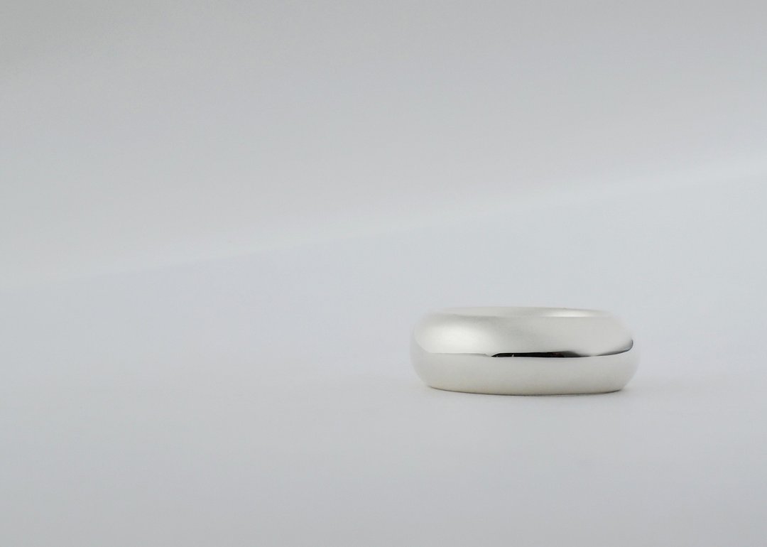 motizuki ring = silver 925 ring = - 戒指 - 其他金属 银色
