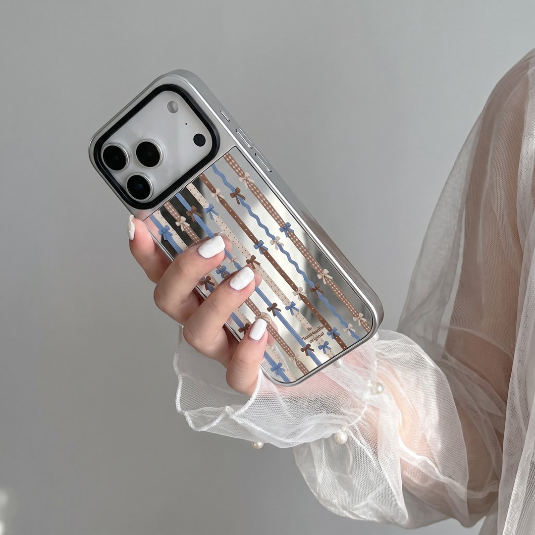 Silver Line Coquette MagSafe 镜面手机壳 - 手机壳/手机套 - 其他材质 