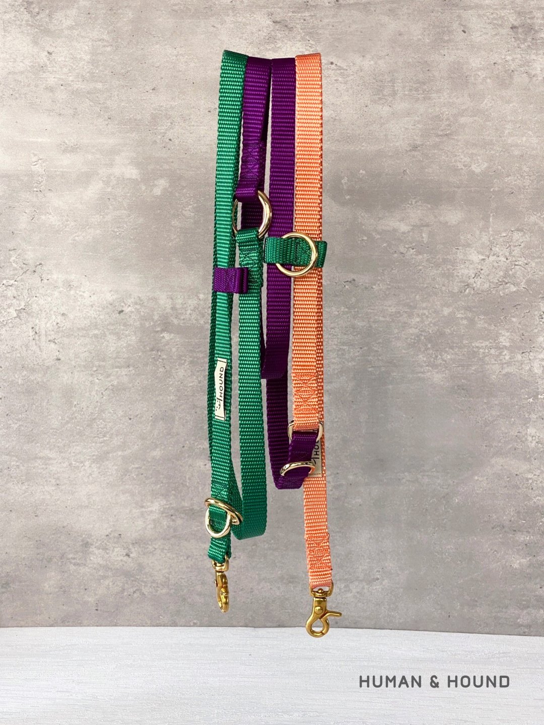 Multifunctional Leash - The Flint Stone - 项圈/牵绳 - 其他材质 多色