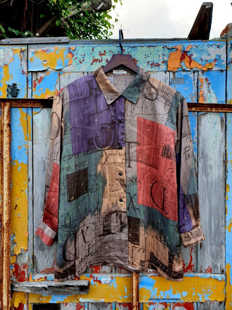 小龟葛葛-数学家的密码符号丝滑衬衫 - 女装衬衫 - 聚酯纤维 