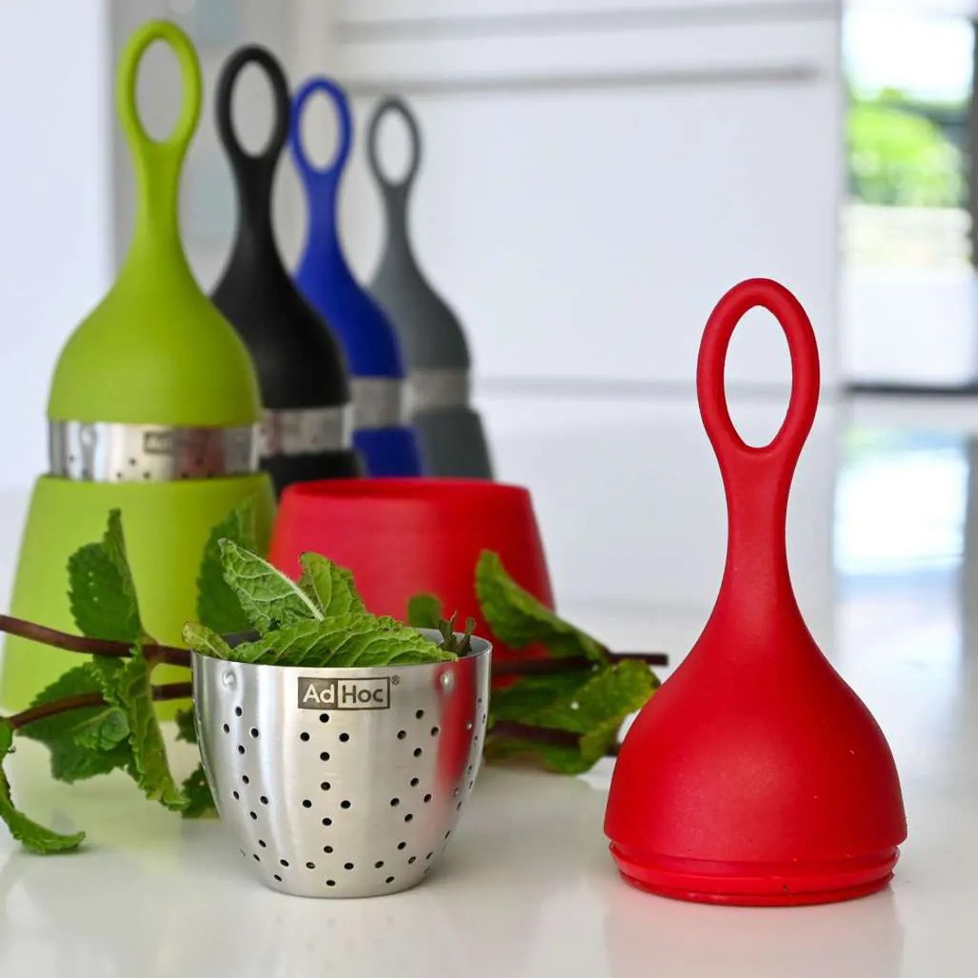 【303select】AdHoc德国 漂浮滤茶器 含座(多款) - 茶具/茶杯 - 不锈钢 