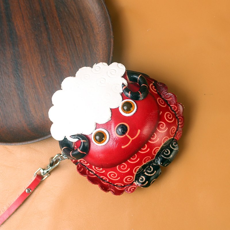 牛皮小钱包 零钱包 随身包 女生钱包 - 零钱包 - 真皮 