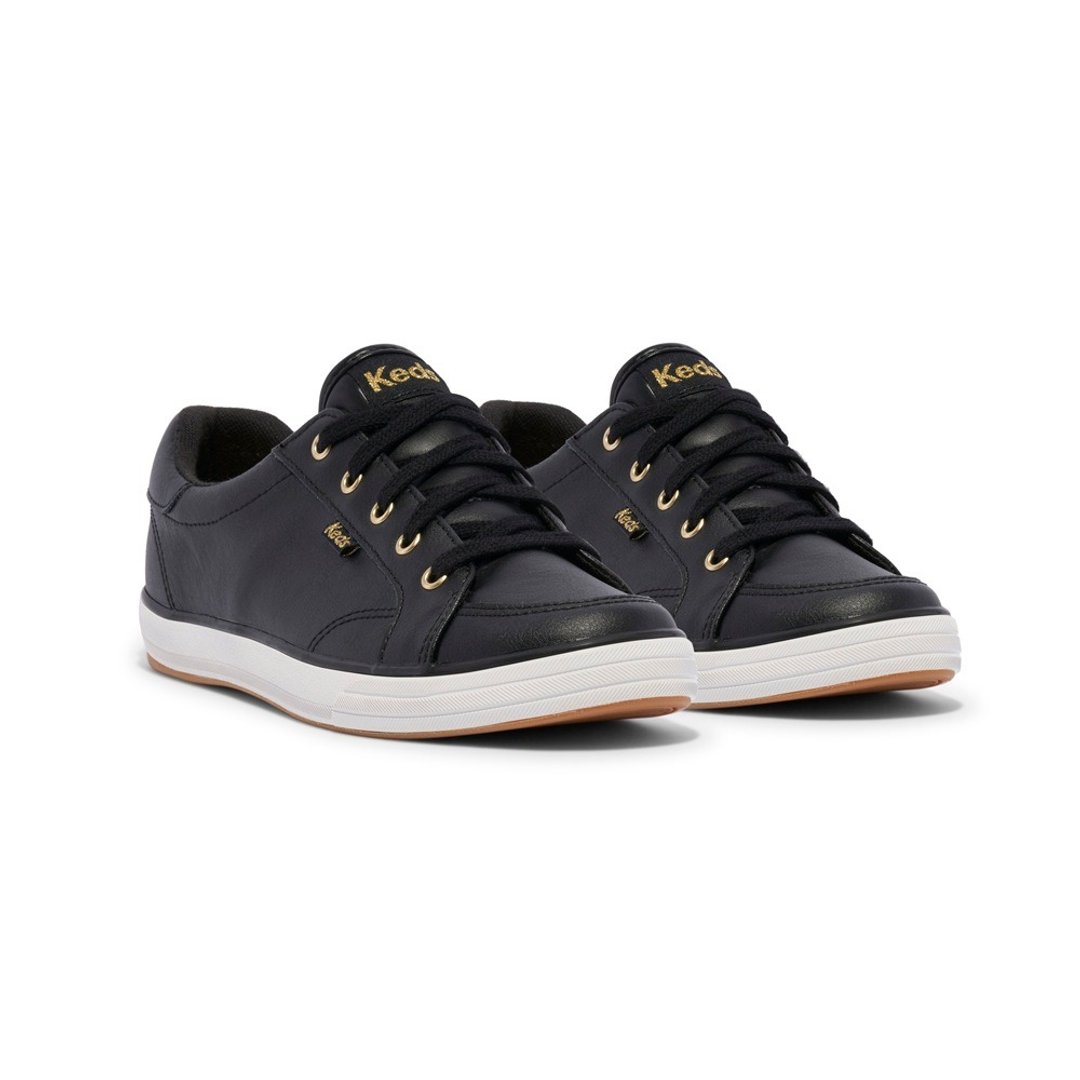 Keds CENTER III LEATHER 经典质感皮革鞋面休闲鞋 WH67883 - 女款休闲鞋 - 真皮 