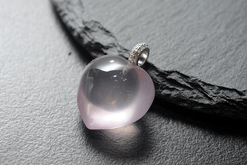 全美星光粉晶 矿石/水晶/灵修/开运/招财/破煞/防小人 - 项链 - 半宝石 