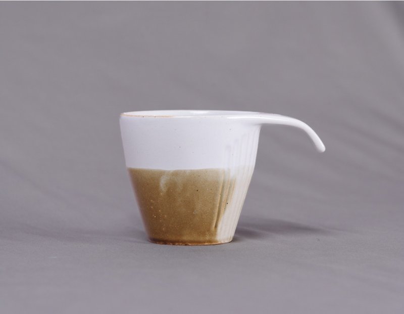 山岚叠杯-午后褐 - 其他杯子 - 陶 咖啡色