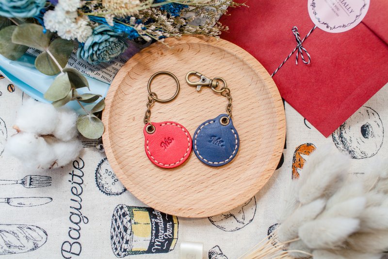 1+1 = 2个 85折 / 皮标吊牌 / 12星座 - 钥匙链/钥匙包 - 真皮 