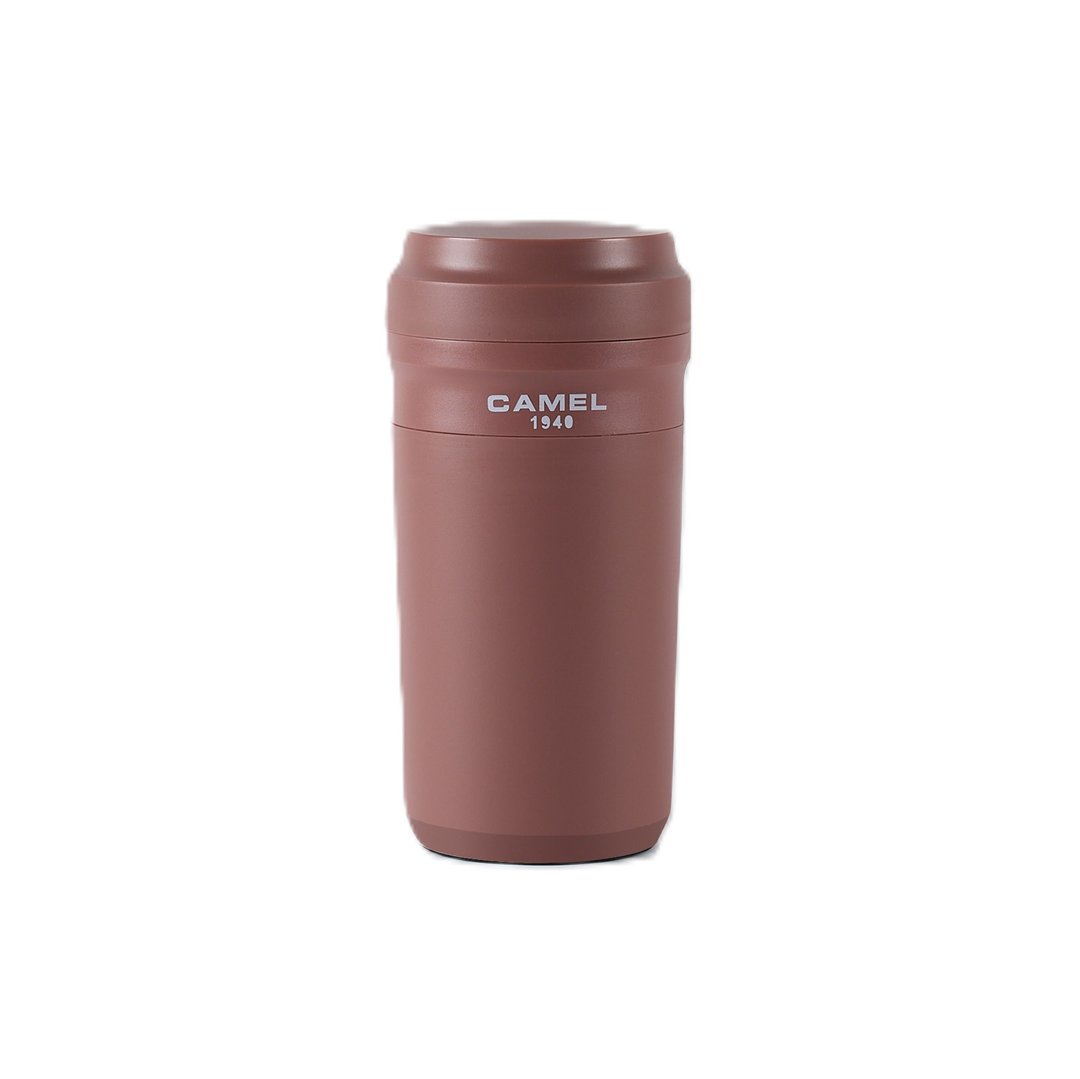 骆驼牌 280ml/350ml 玻璃胆真空保温杯胶壳胶盖 咖啡色 (CP) - 保温瓶/保温杯 - 其他材质 咖啡色
