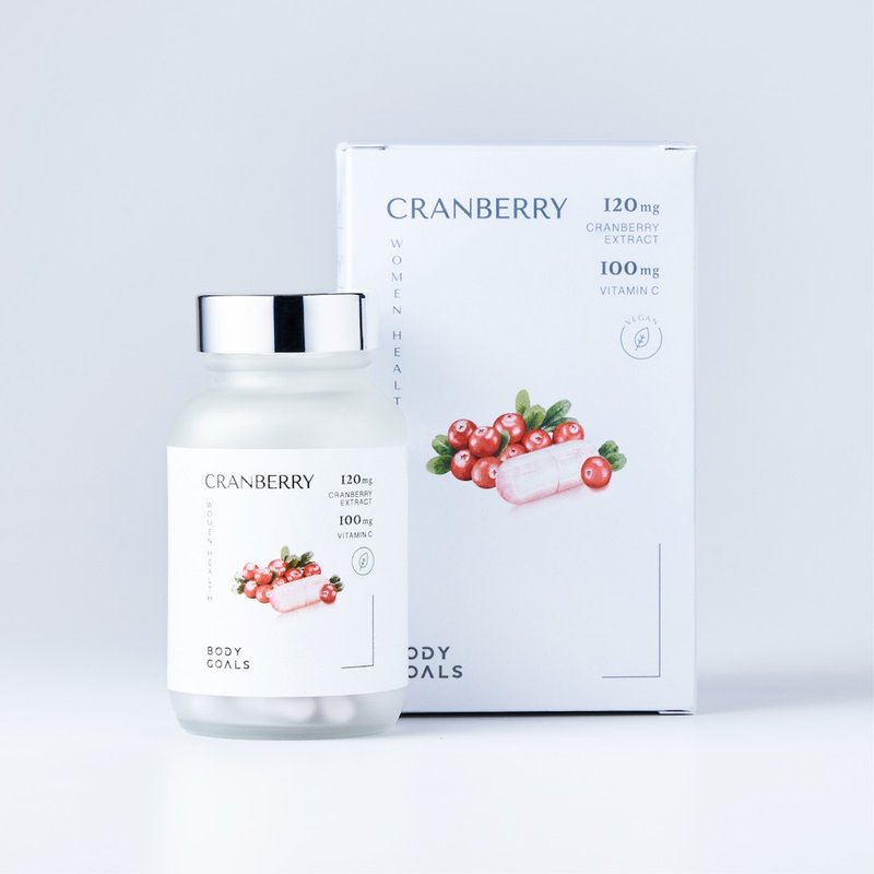 【Body Goals】双效保养蔓越莓(30颗/罐) - 健康/养生 - 浓缩/萃取物 多色