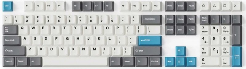 Keychron Cherry Profile Double-Shot PBT全套键帽套装 - 电脑配件 - 塑料 