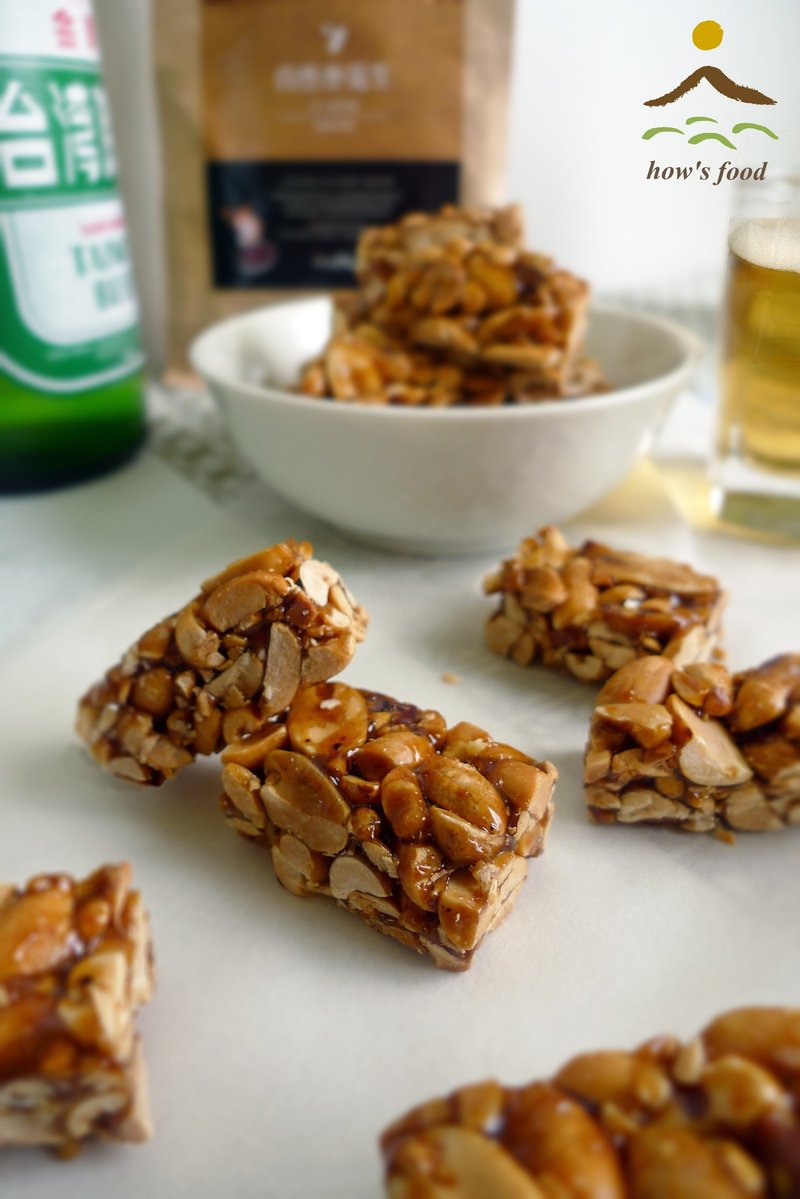 | 祥美饼铺 |  零 添 加 无 负 担  原味/芝麻花生糖 - 零食/点心 - 新鲜食材 卡其色