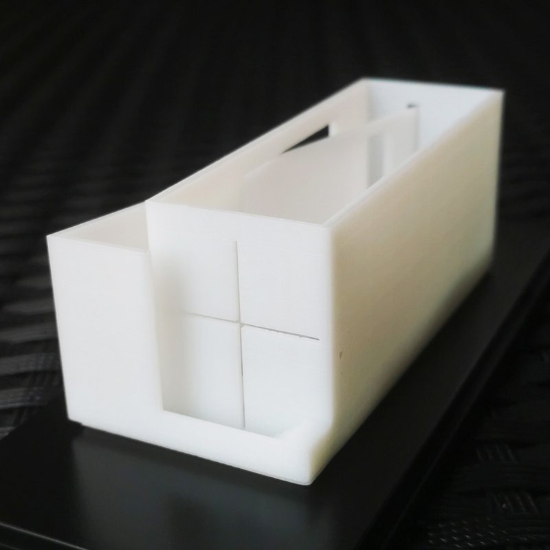 光之教堂 (安藤忠雄) 3D 打印建筑模型连展示盒 - 玩偶/公仔 - 塑料 白色