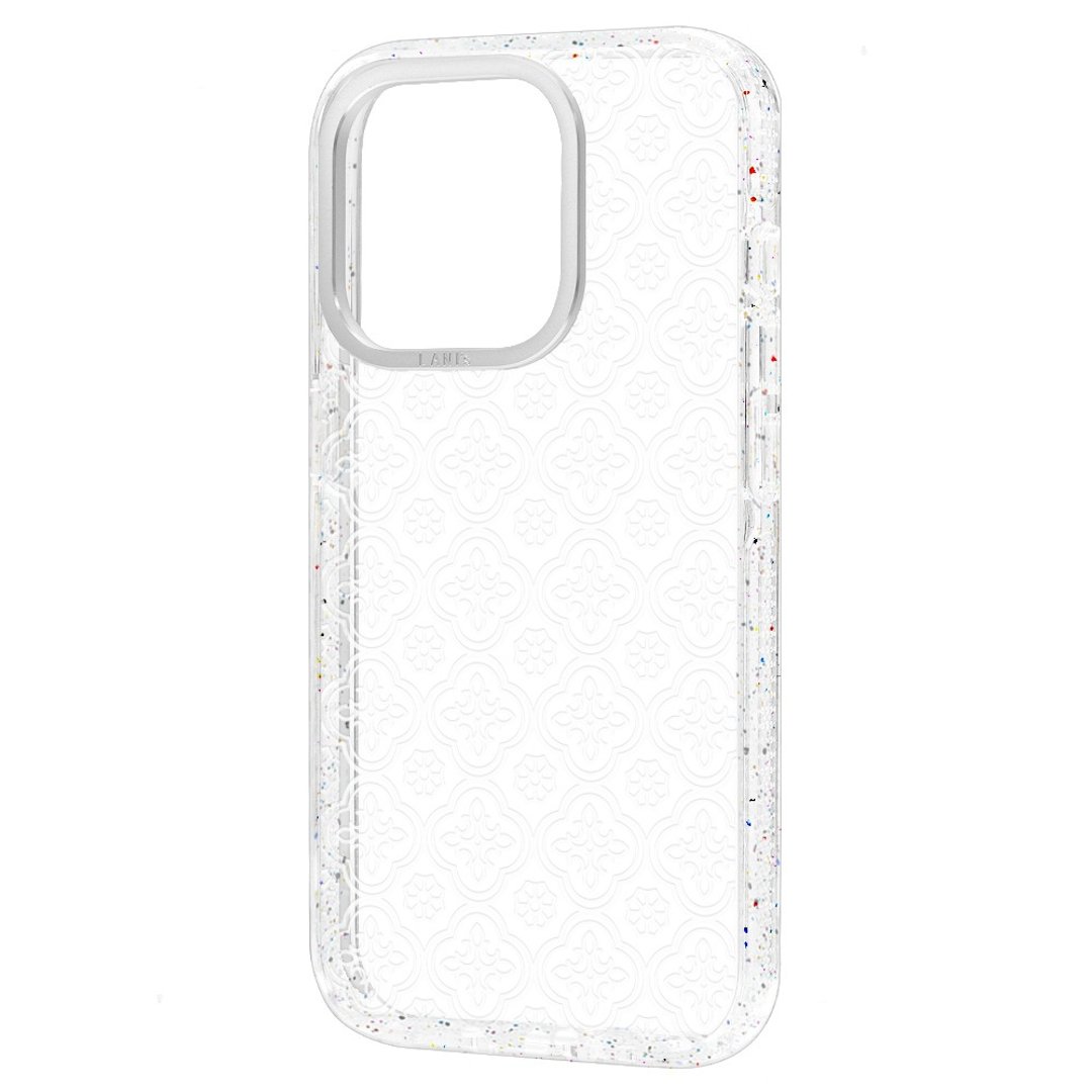 台湾花窗 海棠花 透彩框 iPhone 16 15 14 13 Pro Max 透明防摔壳 - 手机壳/手机套 - 环保材料 透明