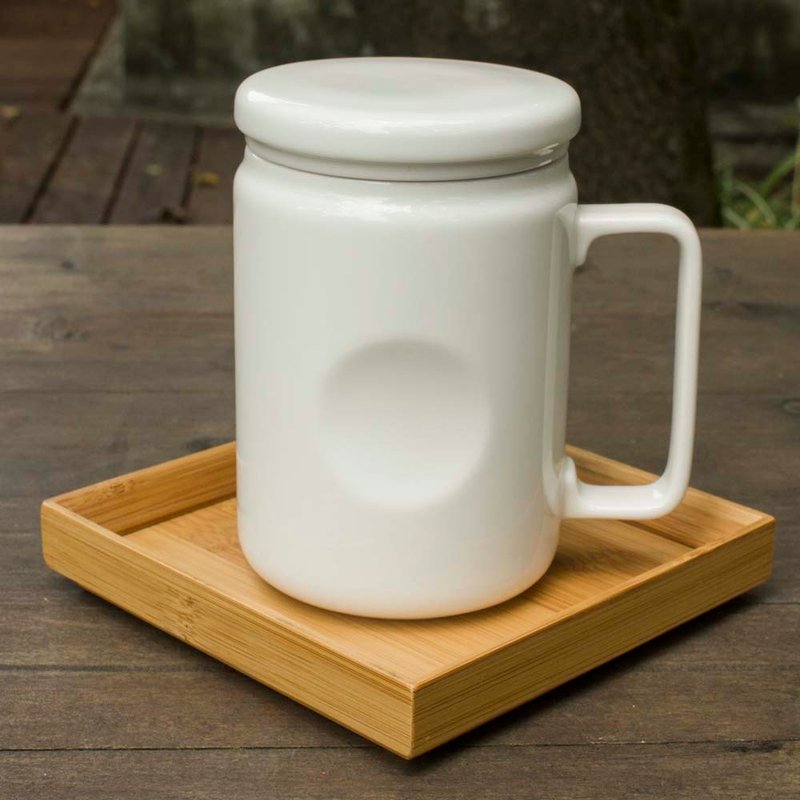 GESS。闻情品茗系列 小食马克杯 Mug - 咖啡杯/马克杯 - 瓷 银色