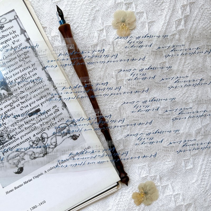 譜 (清新色調) 復古手寫英文字素 PET 和紙膠帶 11米卷 台灣製 - 纸胶带 - 其他材质 多色