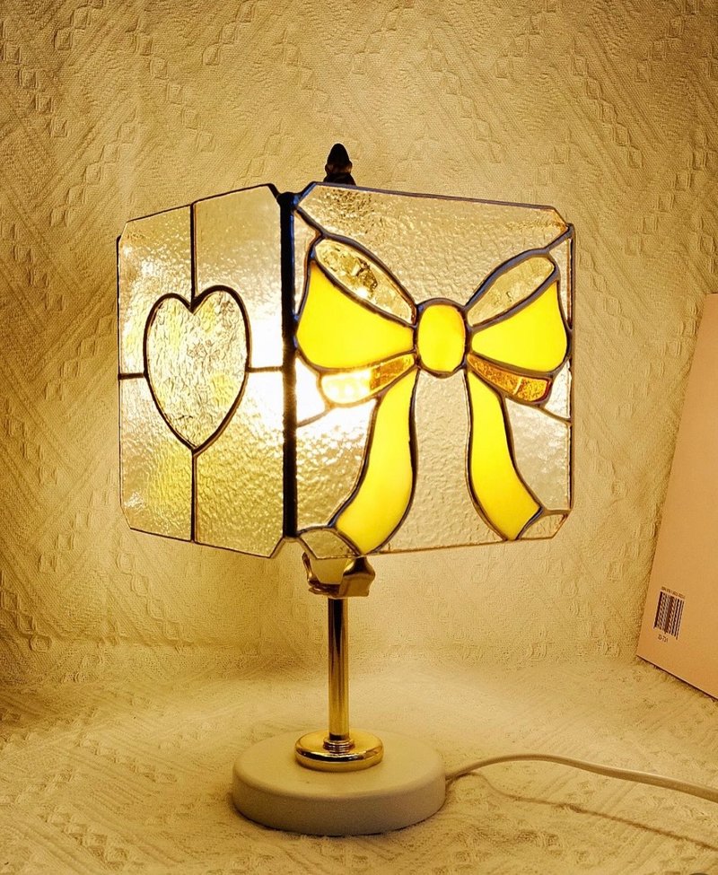 方形桌灯-蝴蝶结 - 灯具/灯饰 - 玻璃 