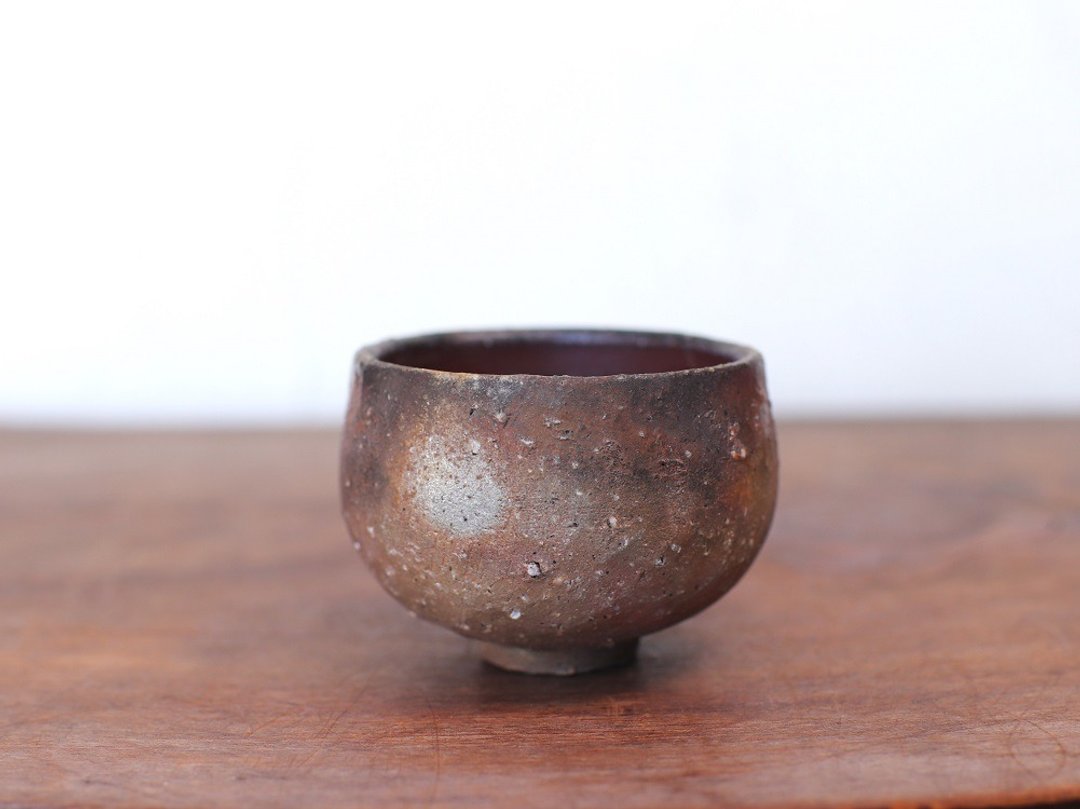 备前烧清酒杯 gi-038 - 酒杯/酒器 - 陶 咖啡色