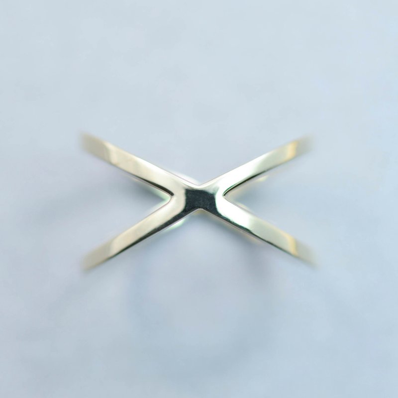 K14WG 命中注定的邂逅男人 - 戒指 - 其他金属 金色