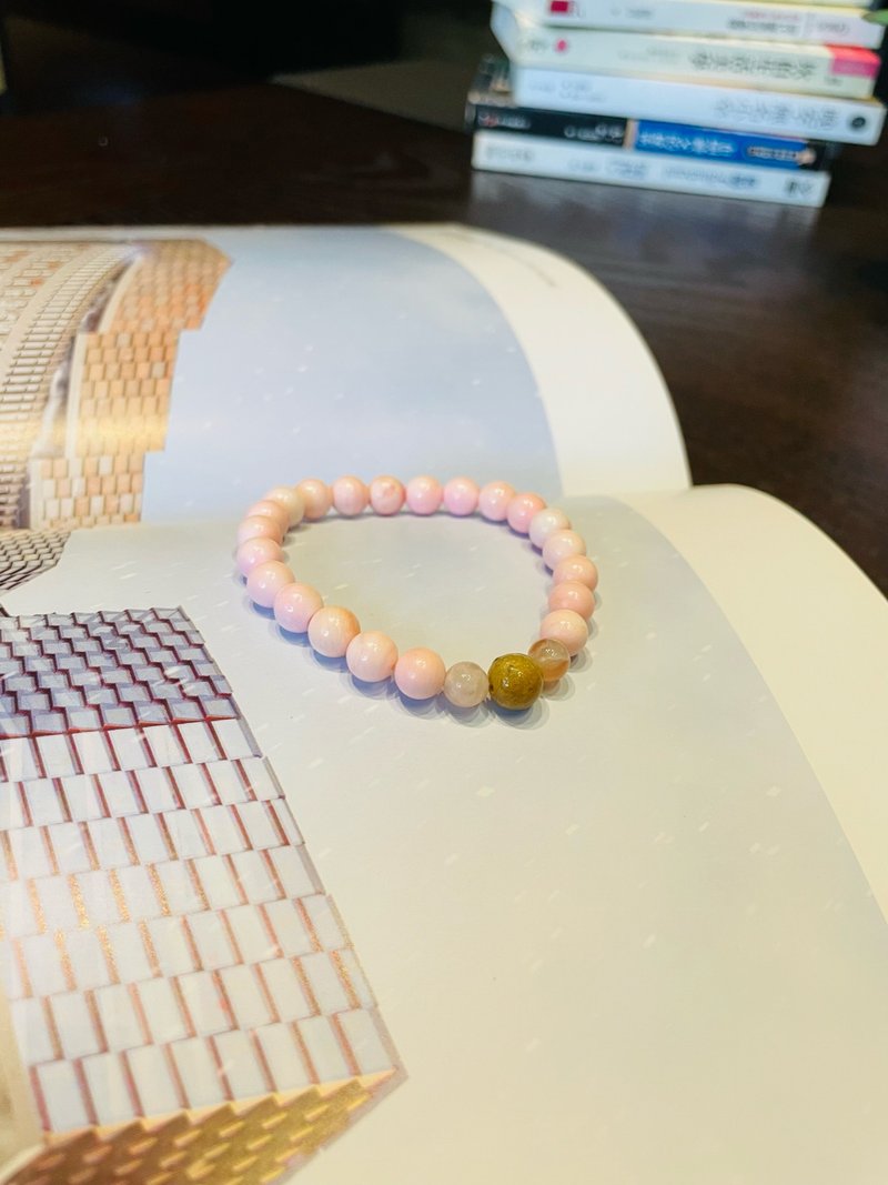 蓦然(手环系列)女皇贝--滋养身体 - 手链/手环 - 贝壳 粉红色