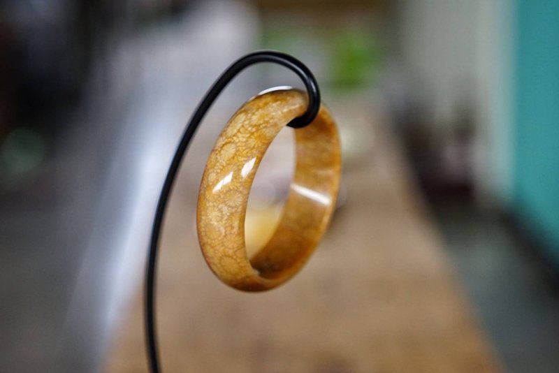 珊瑚玉(玉化)手镯 - 手链/手环 - 玉石 