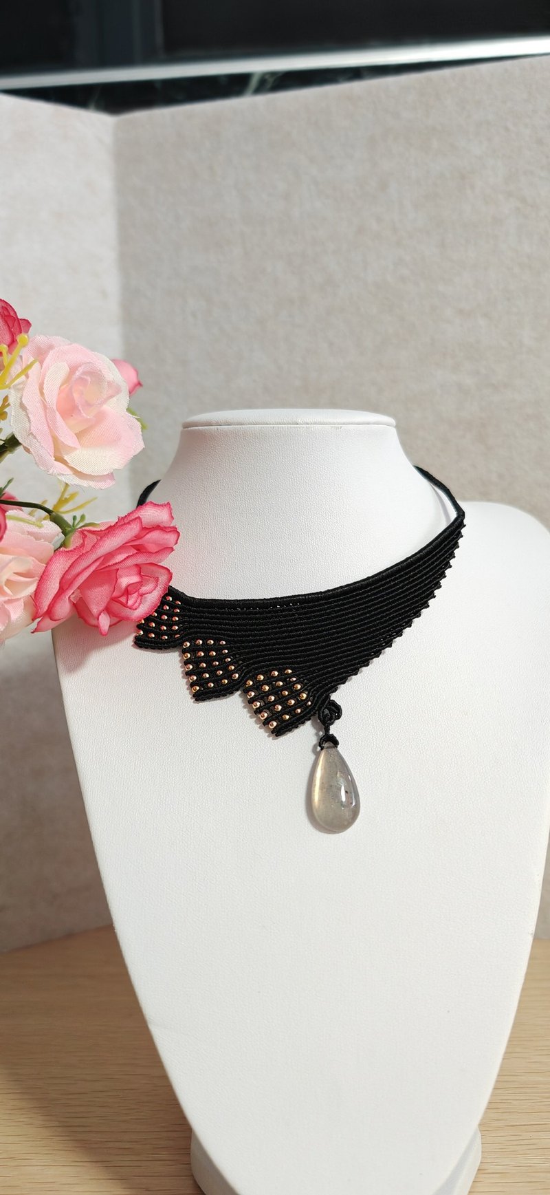 拉长石项链 - 项链 - 半宝石 透明