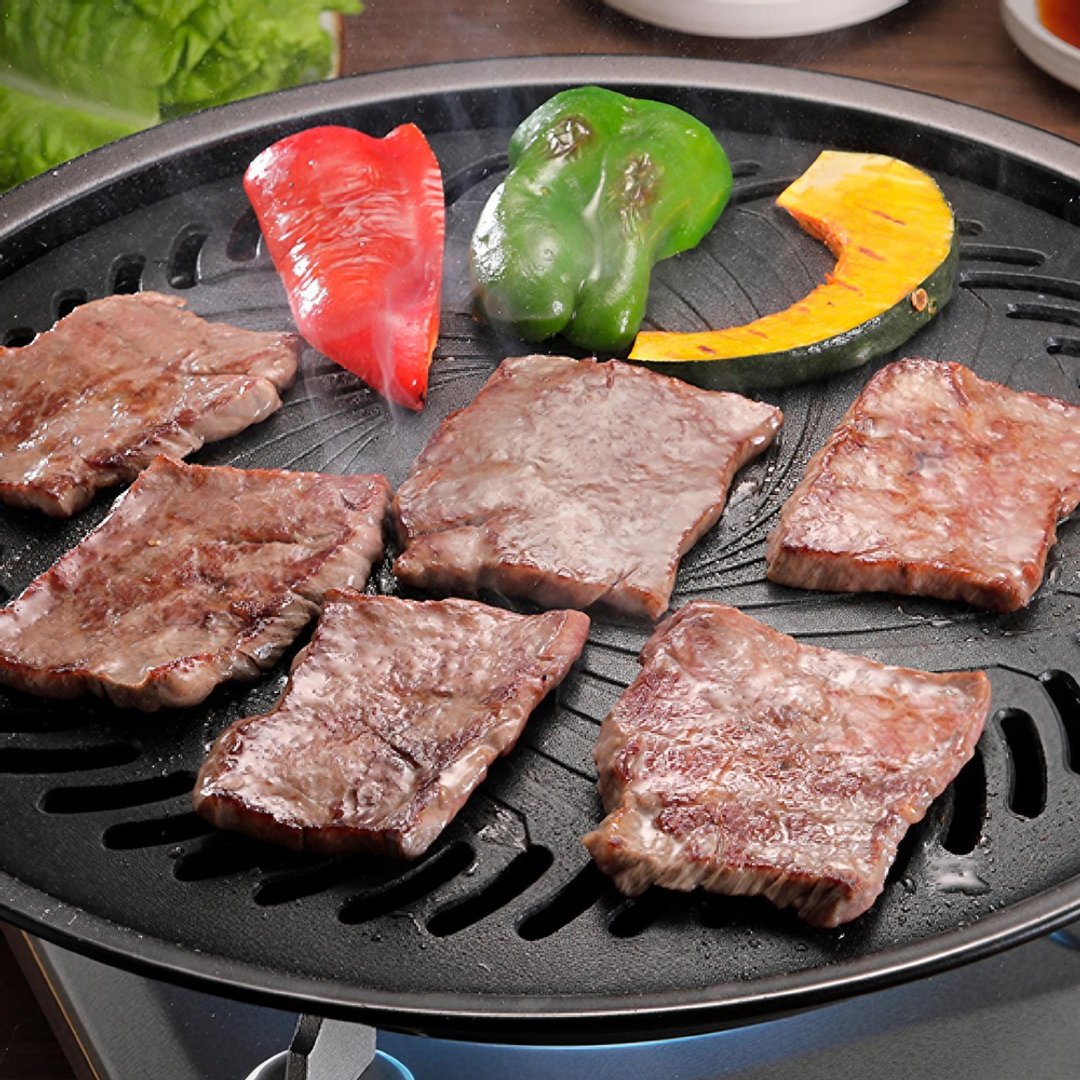 【Iwatani岩谷】日本烧肉不沾烤肉盘-33cm-大-圆型 - 露营用品 - 其他材质 