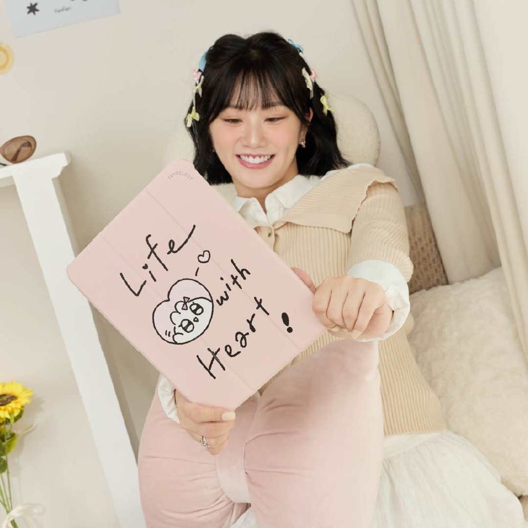 焦凡凡用心生活强悍磁吸 iPad 三折/Y 折保护壳 - 平板/电脑保护壳 - 塑料 多色