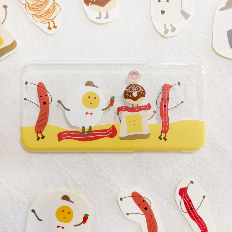 透明手机壳 幽默早午餐 - 手机壳/手机套 - 其他材质 透明