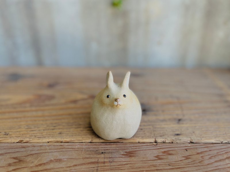 野兔胖胖陶铃II - 摆饰 - 陶 