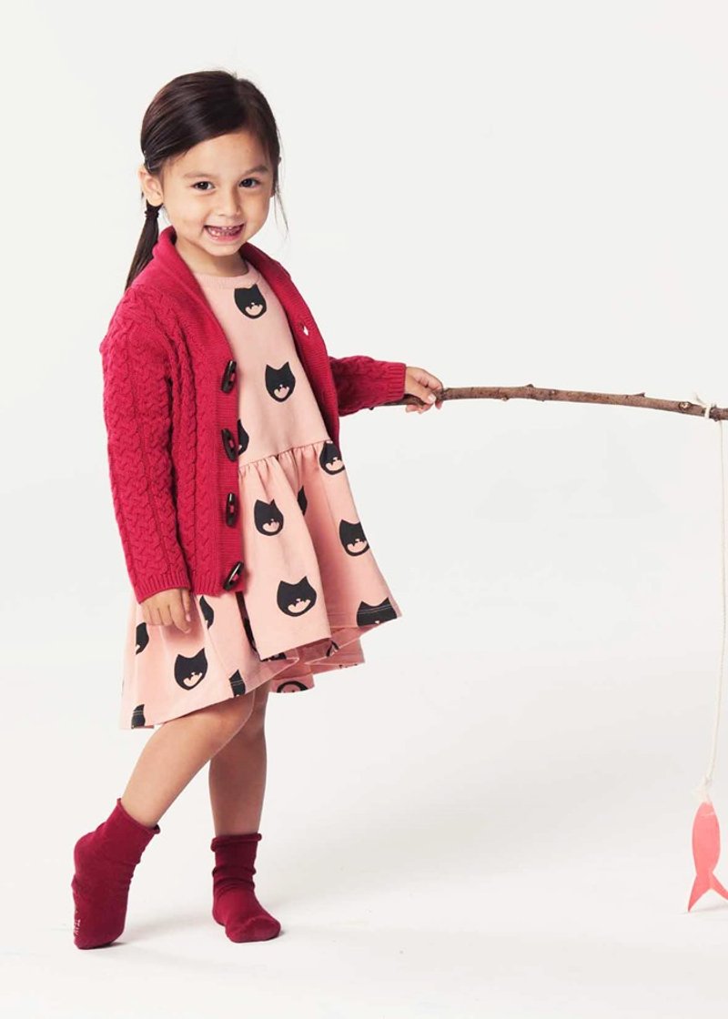 温暖过圣诞麻花翻领针织外套 - 其他 - 棉．麻 