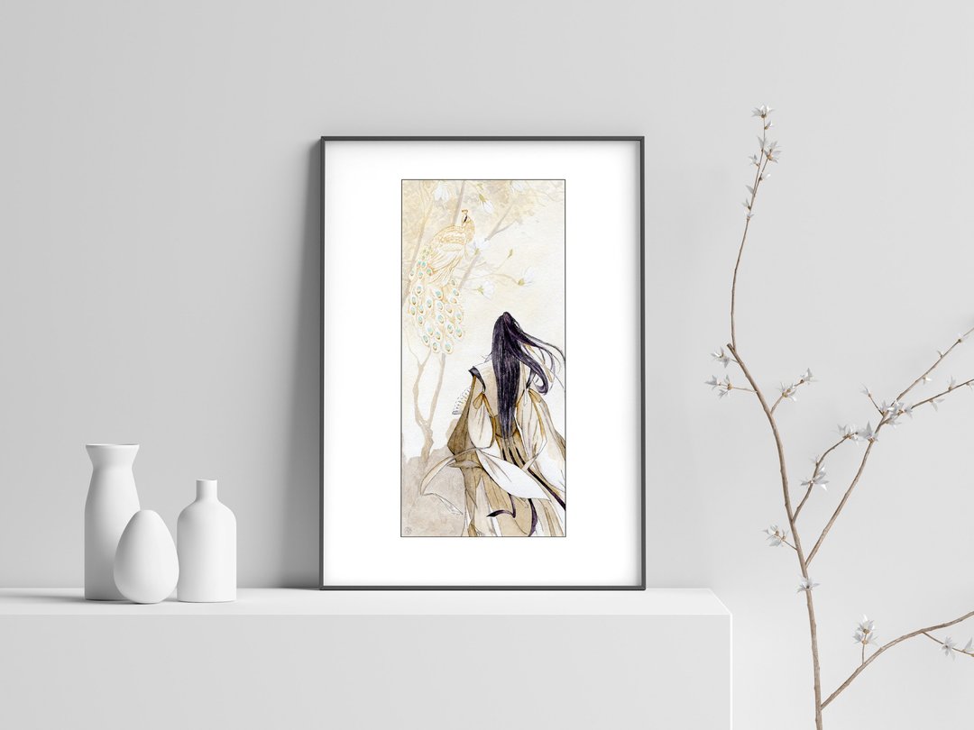Printable art Secret Counsel / print it at home / Directly from the Artist - 电子手绘真人画像/绘画/插画 - 其他材质 