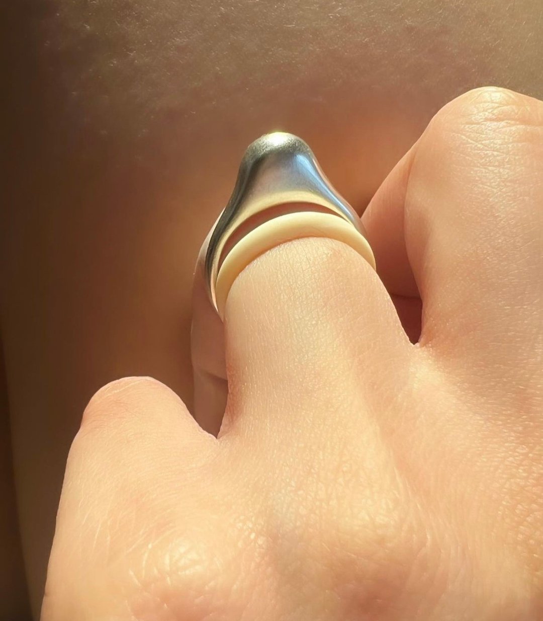 mormormor, Nip Ring - 戒指 - 纯银 银色