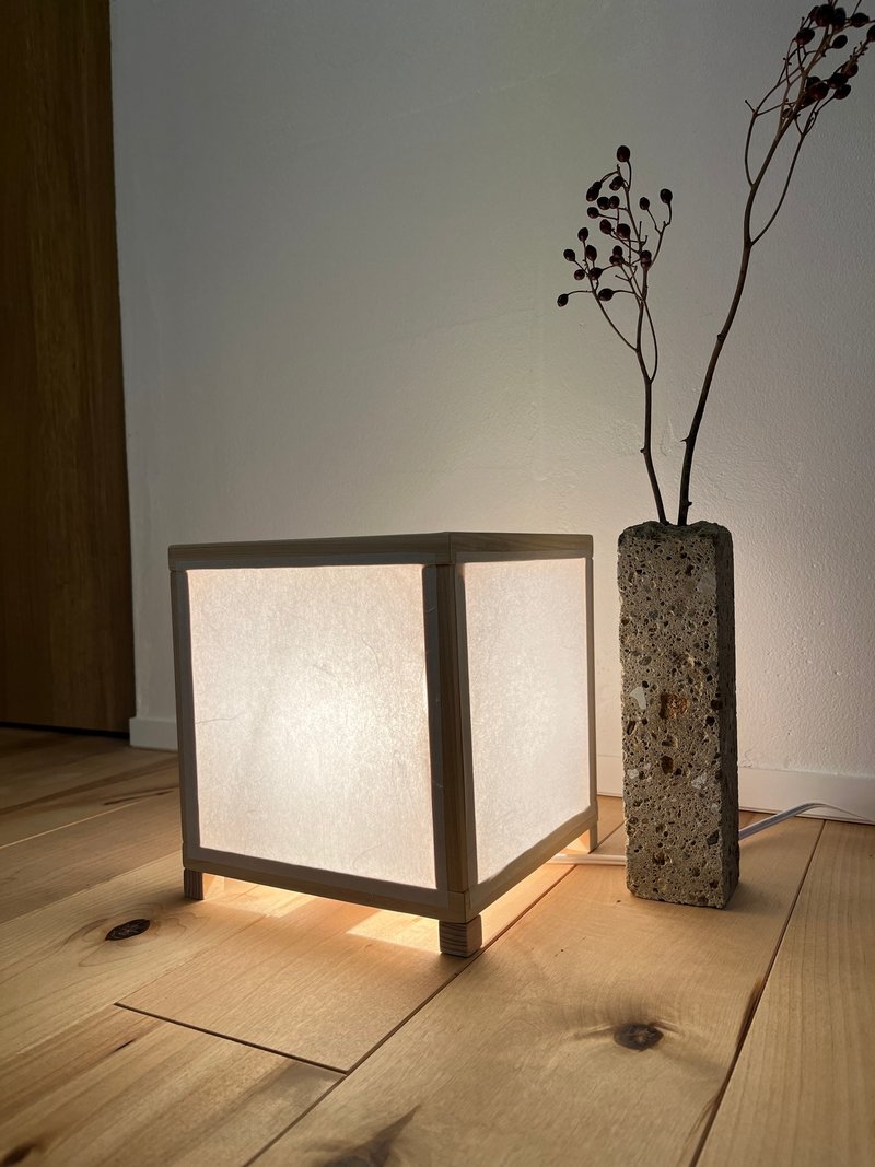 SHIKAKU 行灯-SHIKAKU ANDON- - 灯具/灯饰 - 木头 白色