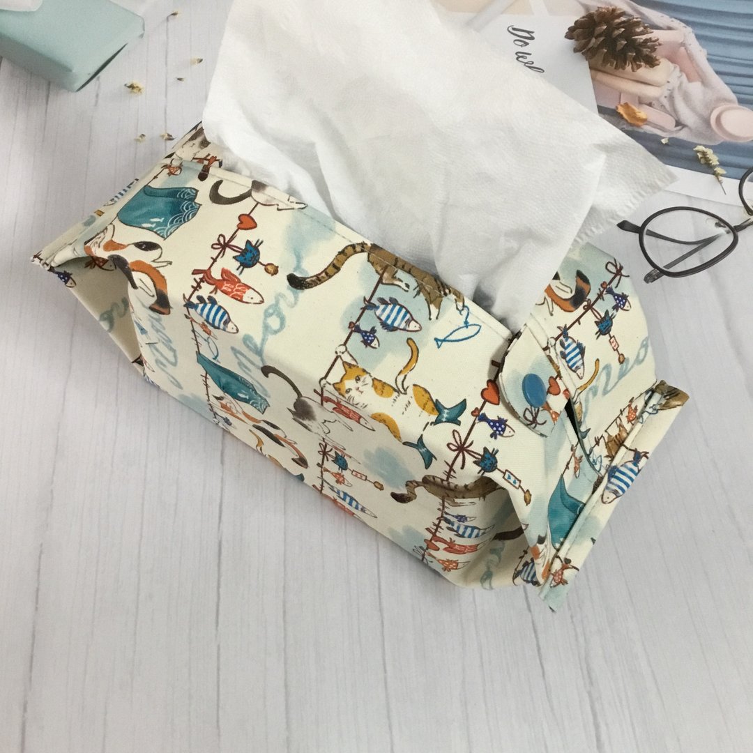 居家车用面纸套  晒衣趣 - 纸巾盒 - 棉 透明