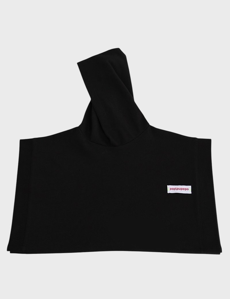 忍者流行连帽披风 - 童装外套 - 棉．麻 红色