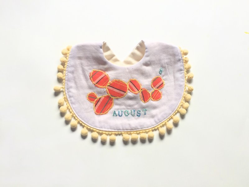 August Baby Bib - 围嘴/口水巾 - 棉 多色
