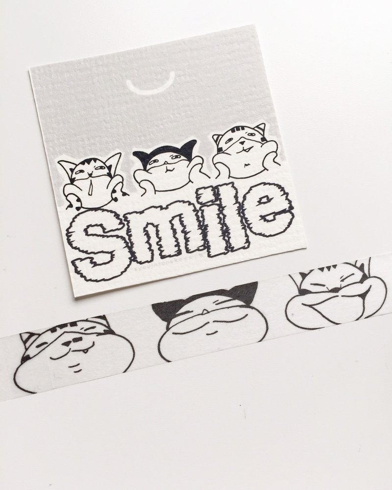 Smile 纸胶带(masking tape) - 纸胶带 - 纸 银色