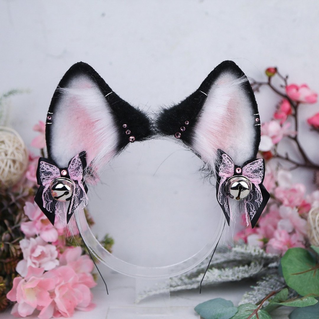 Black Fox Ears - 发饰 - 其他材质 黑色