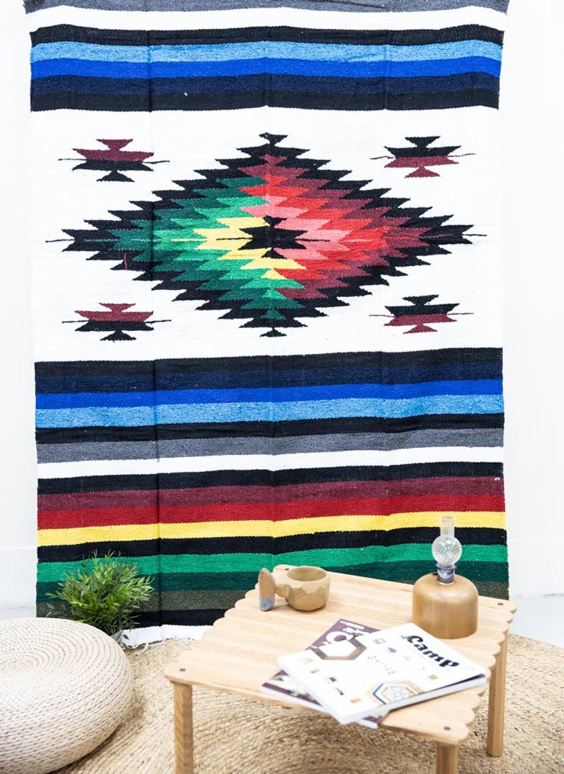 Papillon 古法纯手工编织毯-钻石系列-白色钻石 - 露营用品 - 其他材质 