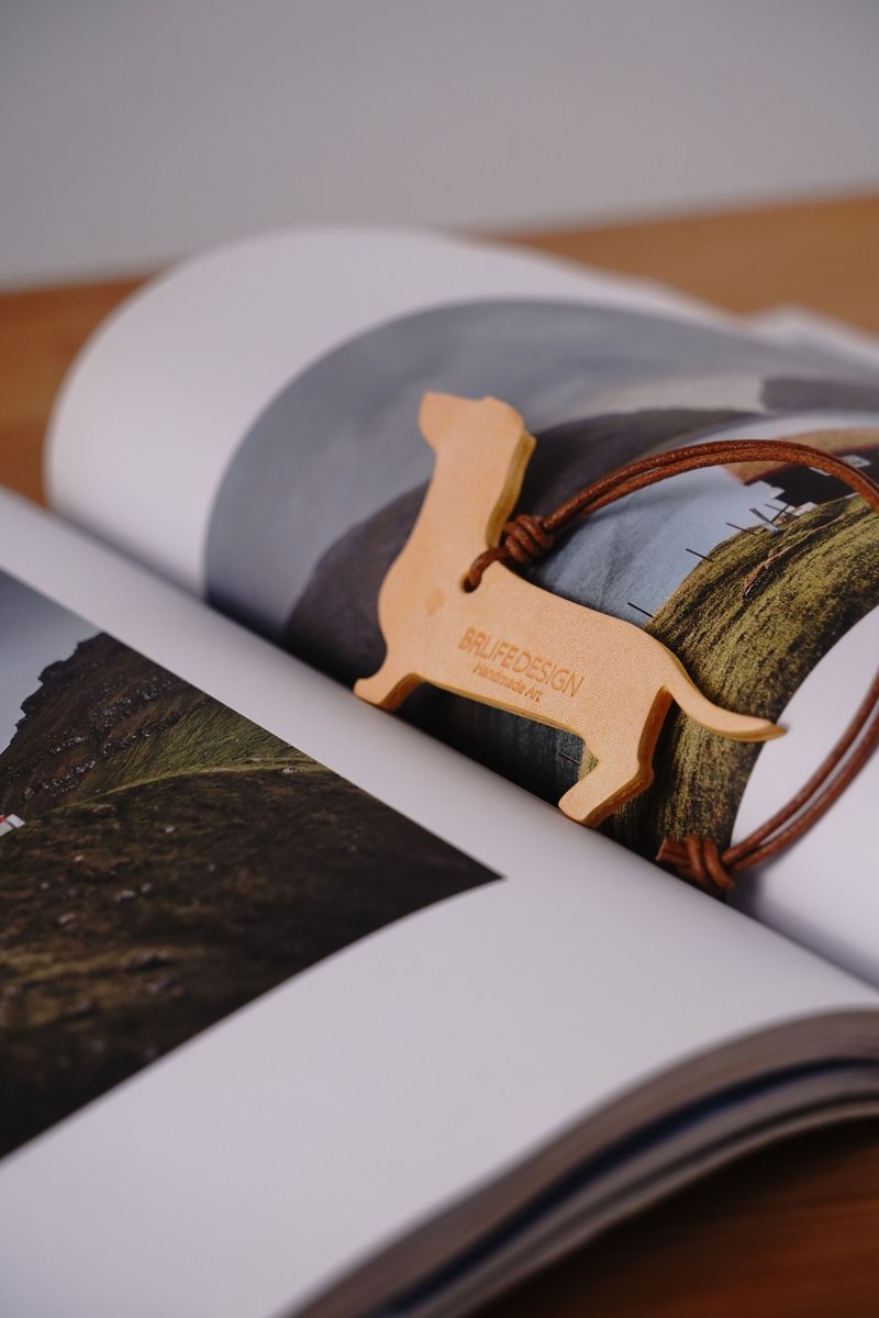 BRLIFEDESIGN头层牛皮腊肠狗挂件包包挂饰 高级真皮小装饰皮件 - 其他 - 真皮 