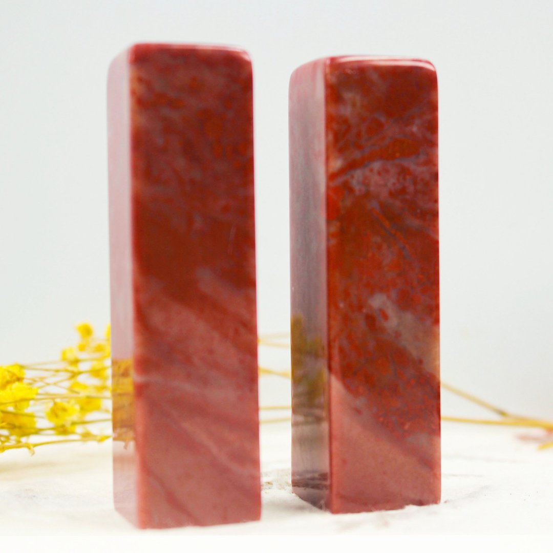 客製化手工印章-|老撾石-1.7 CM|送禮手工篆刻印章 - 印章/印台 - 石头 