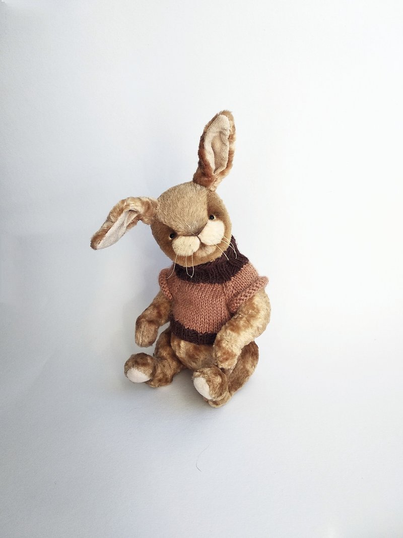 兔子毛绒玩具 - 玩偶/公仔 - 其他材质 金色